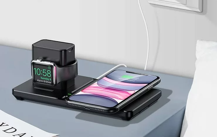 Беспроводная зарядка для Apple Watch и iPhone