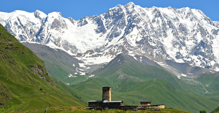 Шхара, Большой Кавказ, 5068 метров