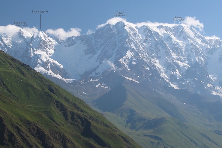 Пик Шота Руставели, Большой Кавказ, 4860 метров