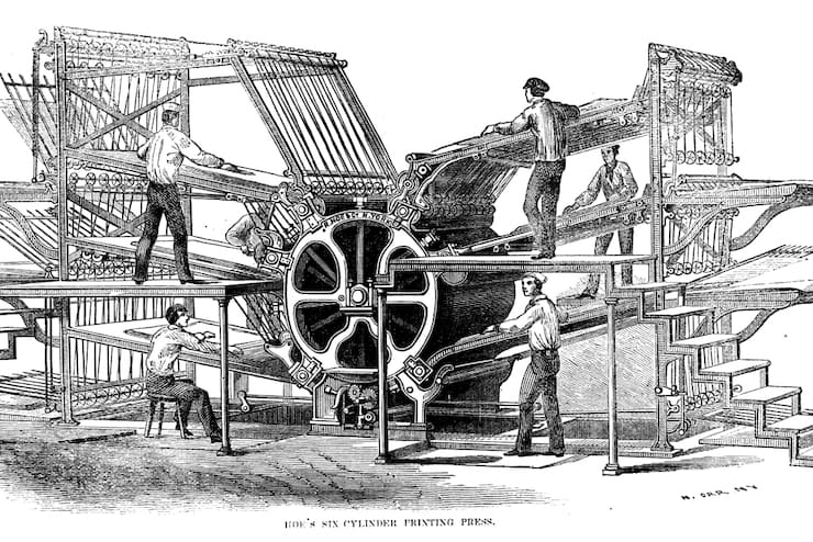 Печатная машина Уильяма Буллока