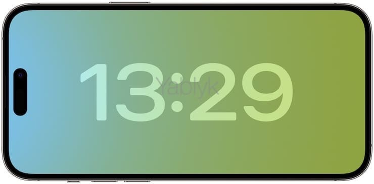 Как включить и настроить функцию Ожидание в iOS (iPhone в качестве красивых прикроватных часов)
