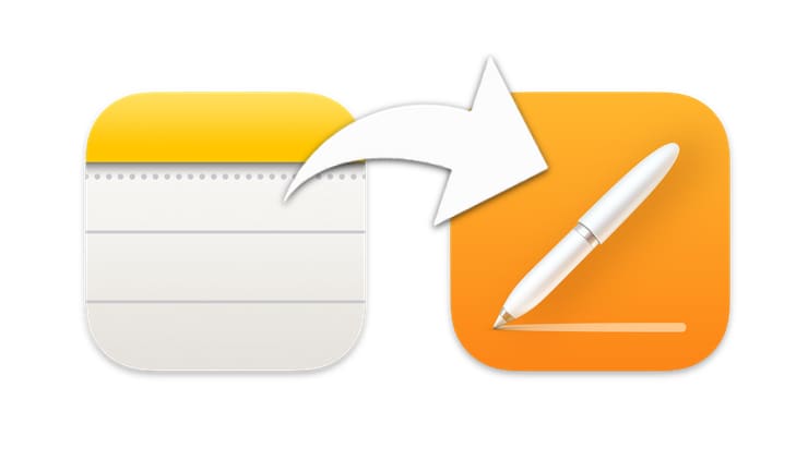 Как из заметки сделать документ Pages на iPhone, iPad и Mac