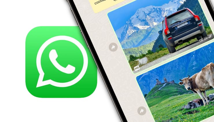 Как в WhatsApp передавать несжатые фотографии в высоком разрешении?