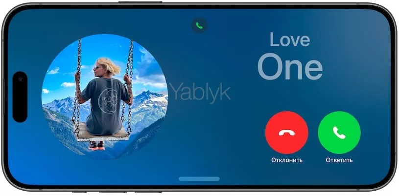 Входящие звонки в режиме «Ожидание» на iPhone