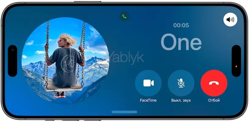 Входящие звонки в режиме «Ожидание» на iPhone
