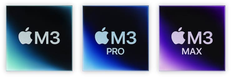 Процессоры MacBook Pro 2023 (M3, M3 Pro и M3 Max)