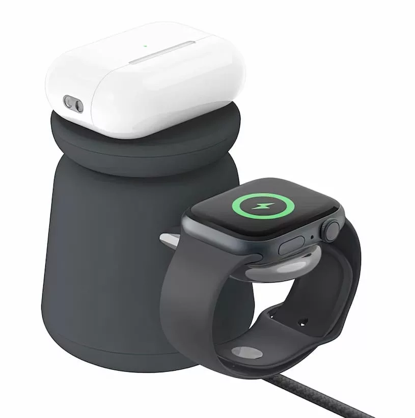 Belkin BoostCharge Pro 2-in-1 Wireless Charging Dock with MagSafe 15Вт