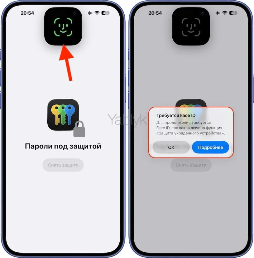 Как включить функцию «Защита украденного устройства» на iPhone?