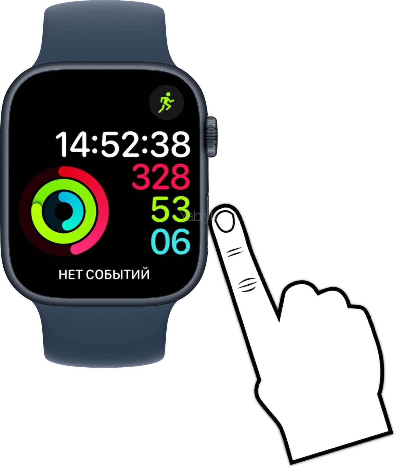 Как открыть «Пункт управления» в Apple Watch?