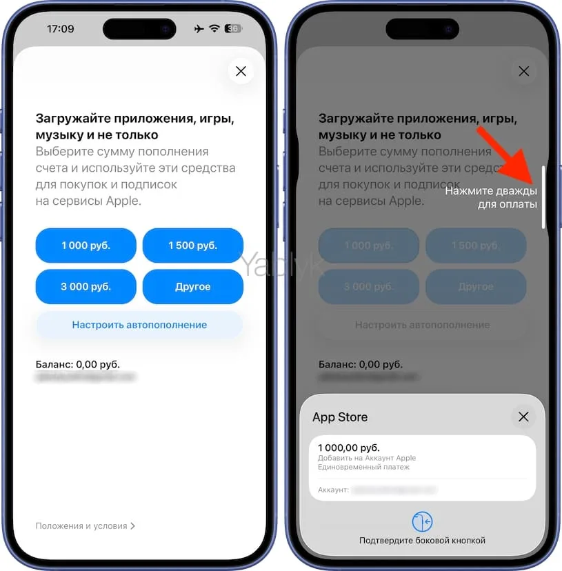 Как оплатить подписку Apple Music в России со счета аккаунта Apple?