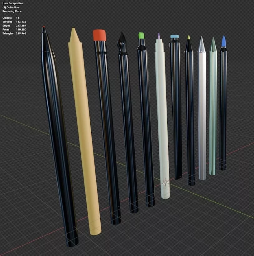 apple pencil pro 3d tools