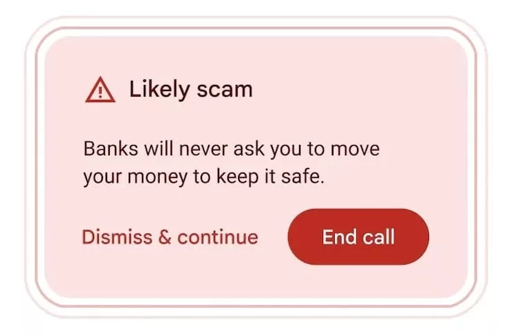 google scam detection