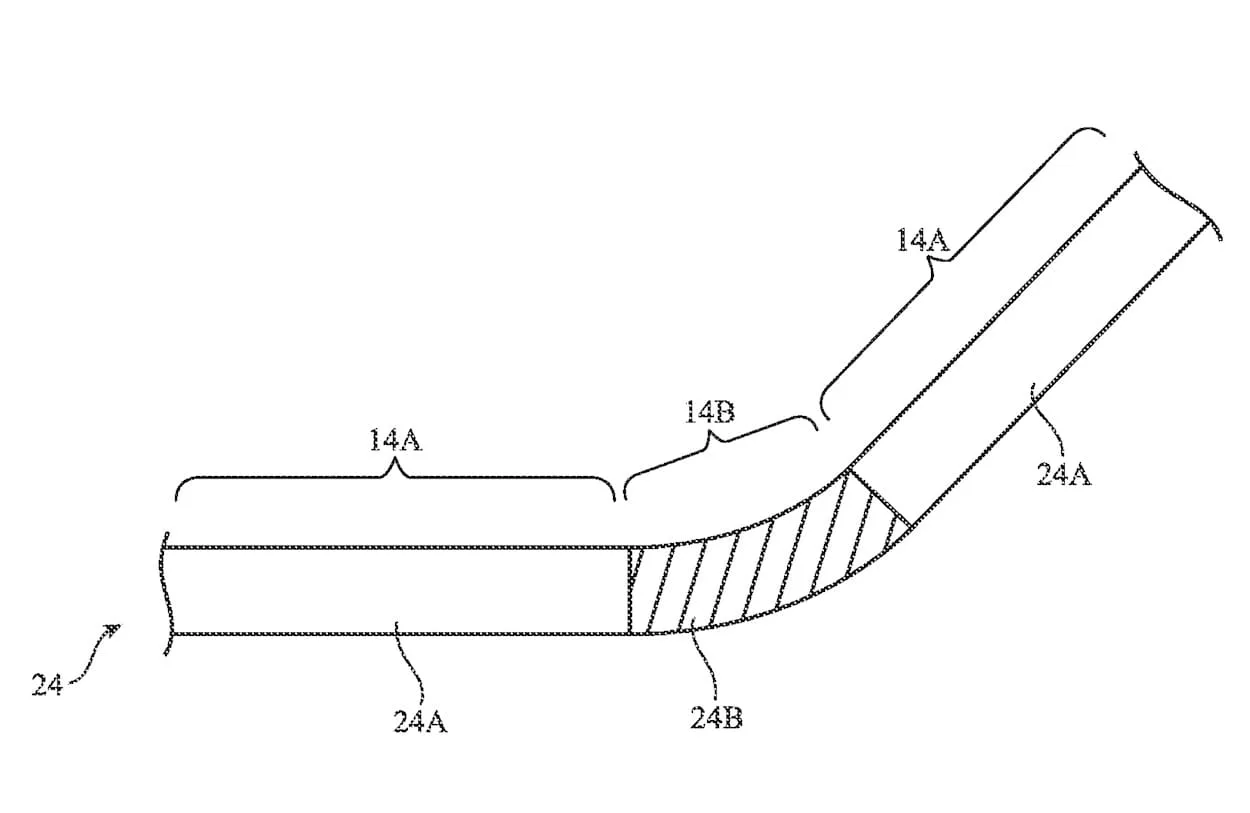 patent apple fold iphone