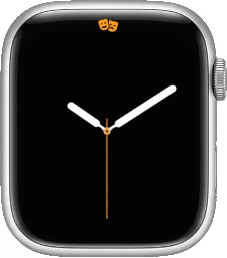 Значок "Две маски" на Apple Watch