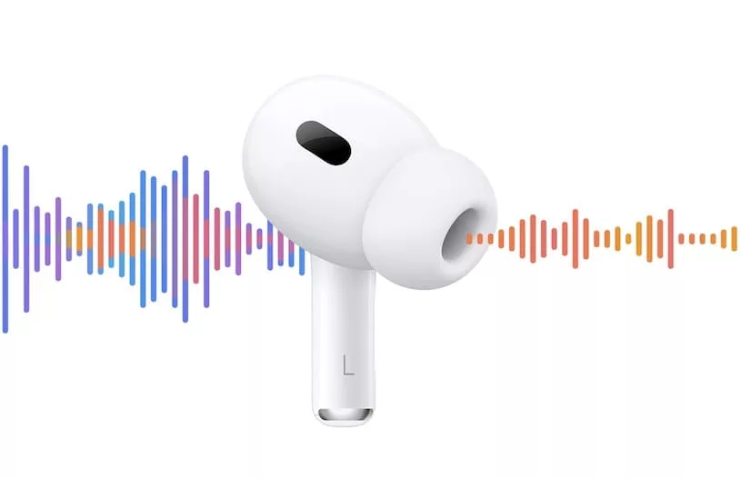 Изоляция голоса в airpods pro