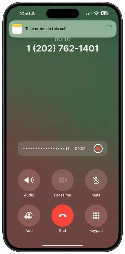 ios 18 1 call recording