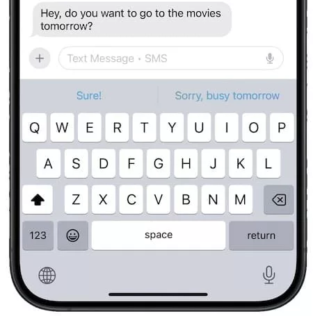 ios 18 1 messages smart reply