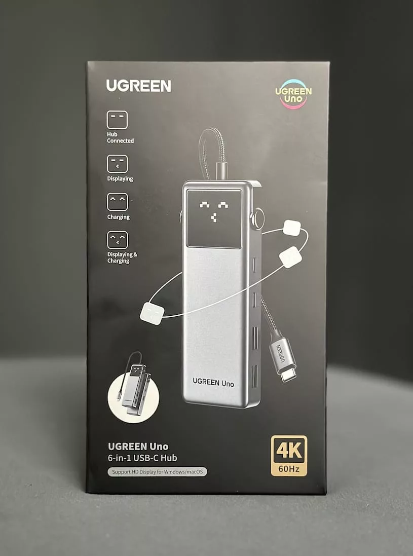 USB-C-хаб UGREEN Uno 6-в-1