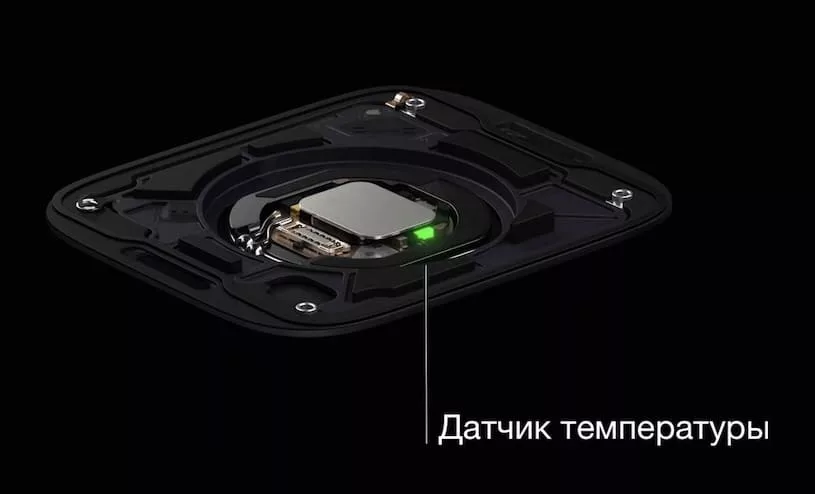 Датчик температуры в Apple Watch