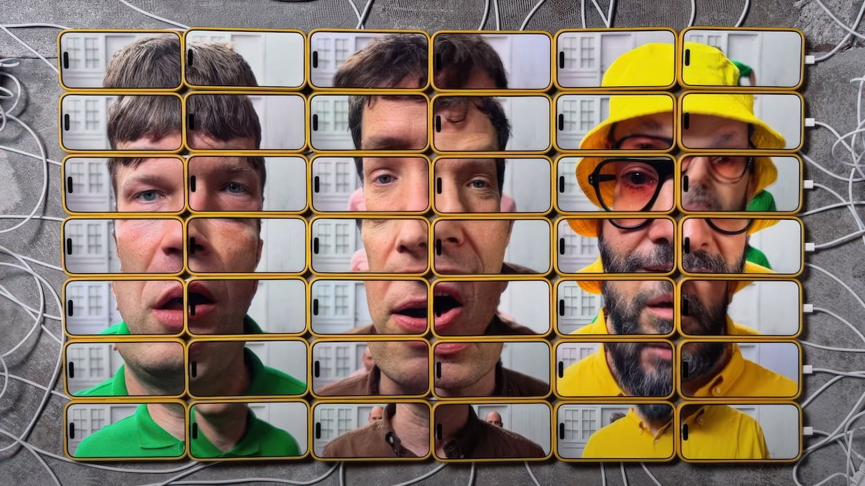 Группа OK Go сняла эффектный видеоклип при помощи 64 iPhone