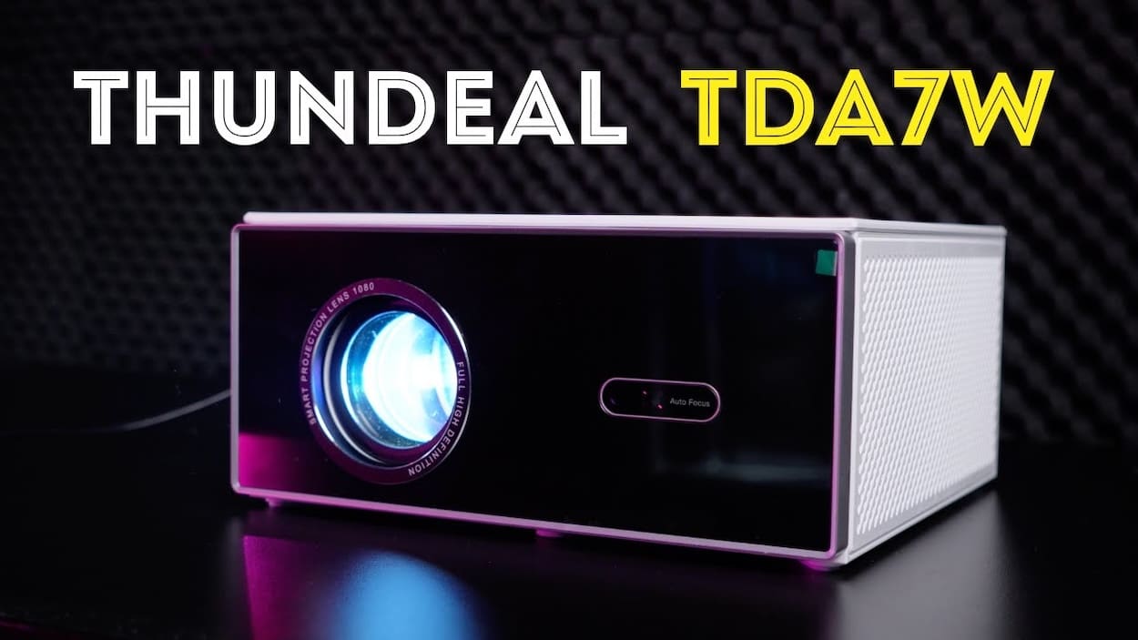 Обзор ThundeaL TDA7W: отличный проектор за 20 000 рублей для дома и офиса