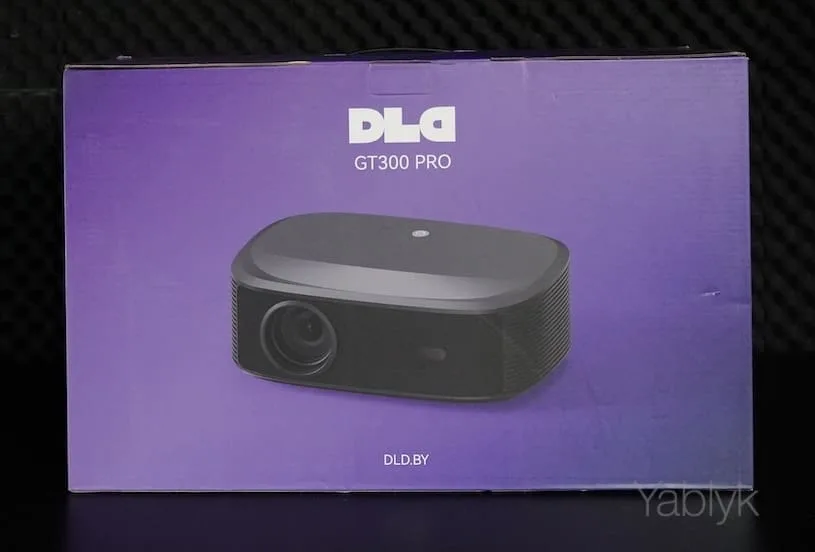 Проектор DLD GT300 Pro - коробка