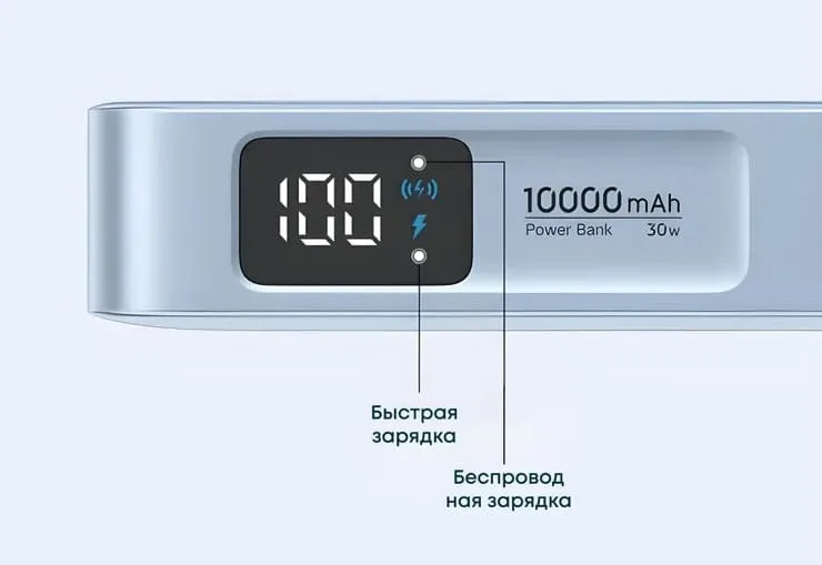 Дисплей Ugreen Qi2 MagFlow 10 000 mAh (PB773)