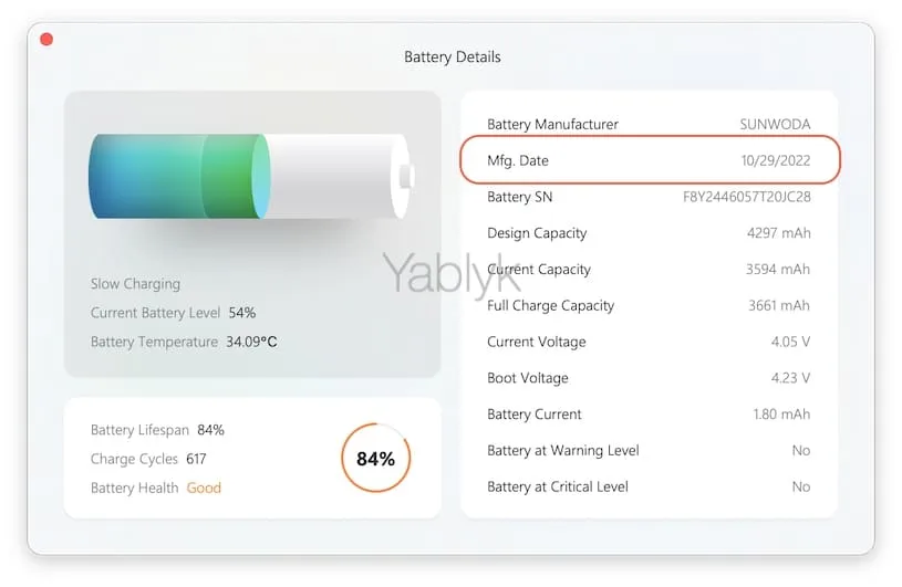 Как узнать дату изготовления батареи, а также дату сборки любого iPhone или iPad через 3uTools