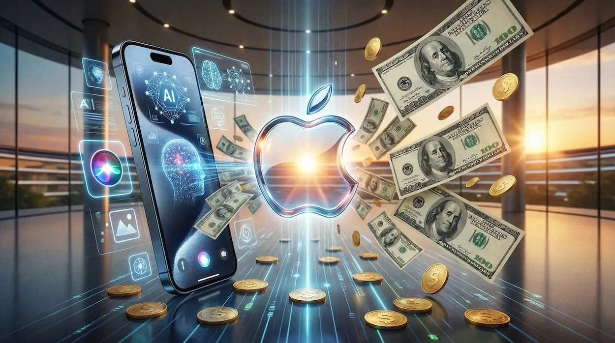 Как Apple заработала миллиард на чужом ИИ в 2025 году
