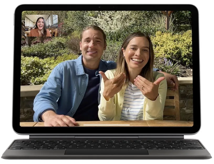 ipad air m4 - фронтальная камера