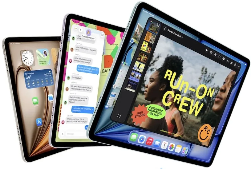 ipad air m4 - Дизайн