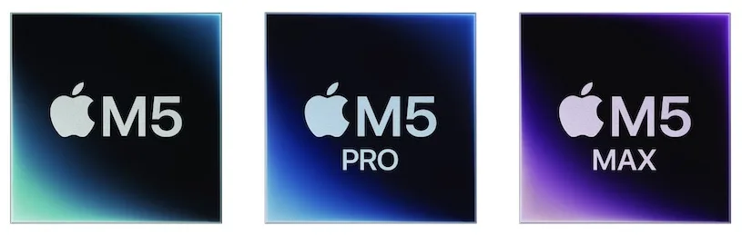 Семейство чипов Apple m5 в macbook pro 2026 года