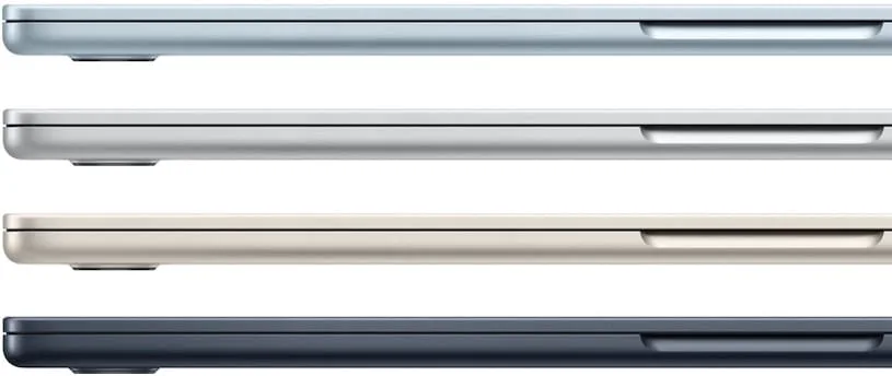 Цвета macbook air m5