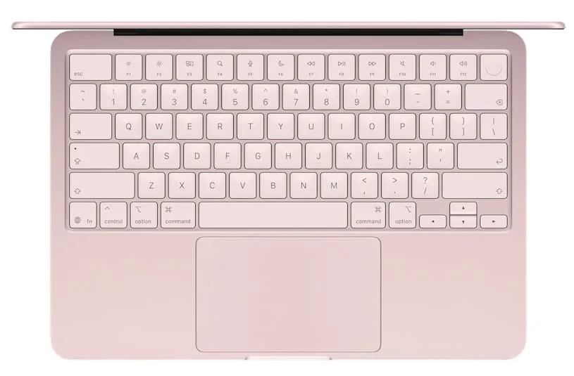 Клавиатура в цвет корпуса в macbook neo