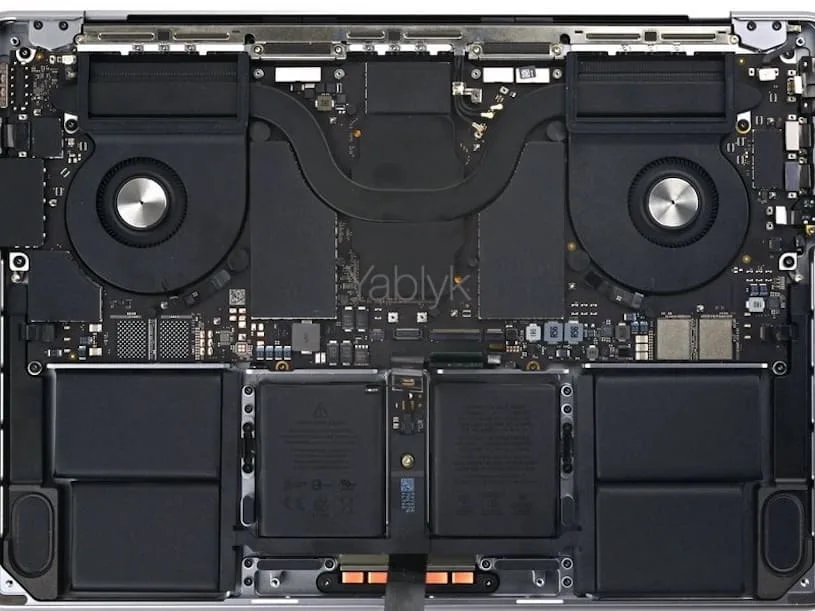 macbook pro с двумя вентиляторами