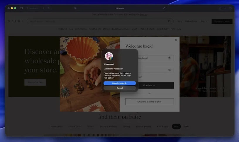 macbook pro touch id