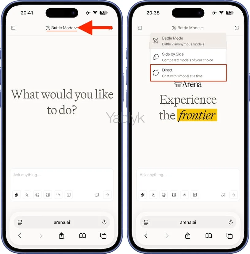 Как создавать изображения на сайте arena.ai в сервисе Nano Banana