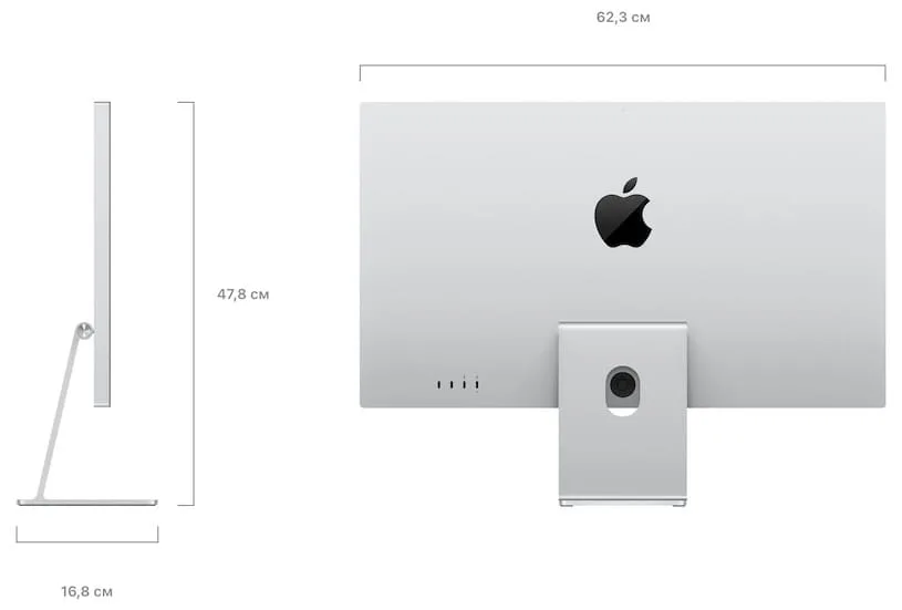 Размеры Studio Display 2026