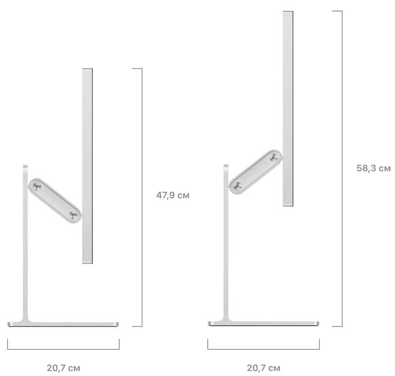 Размеры Studio Display 2026