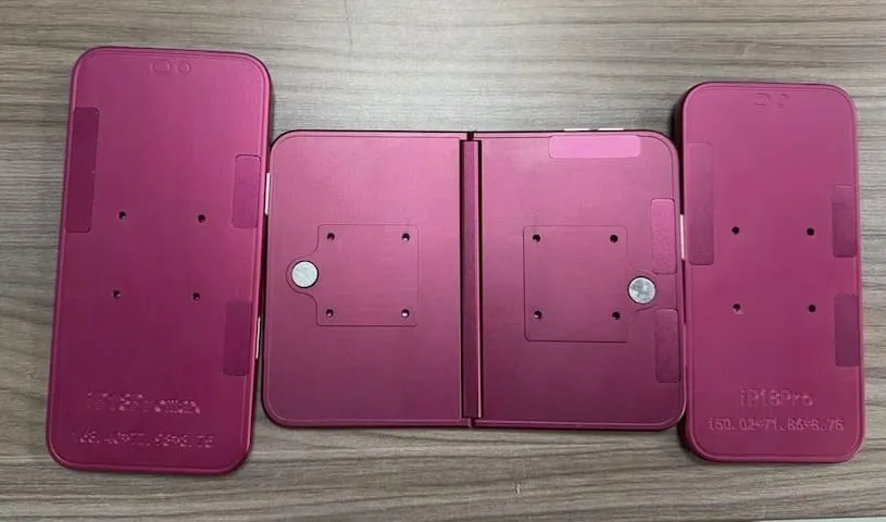 Дизайн складного iPhone Ultra (макет)